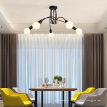 Modern luxury Living Room light metal led pendant lights for restaurant